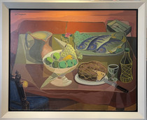 Painting Ed. Scaufl. 176 x 144 cm  Dated 1946