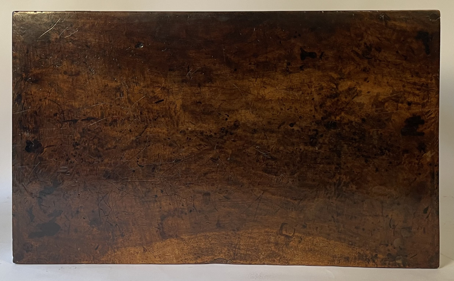Spanish 17th century walnut writing table