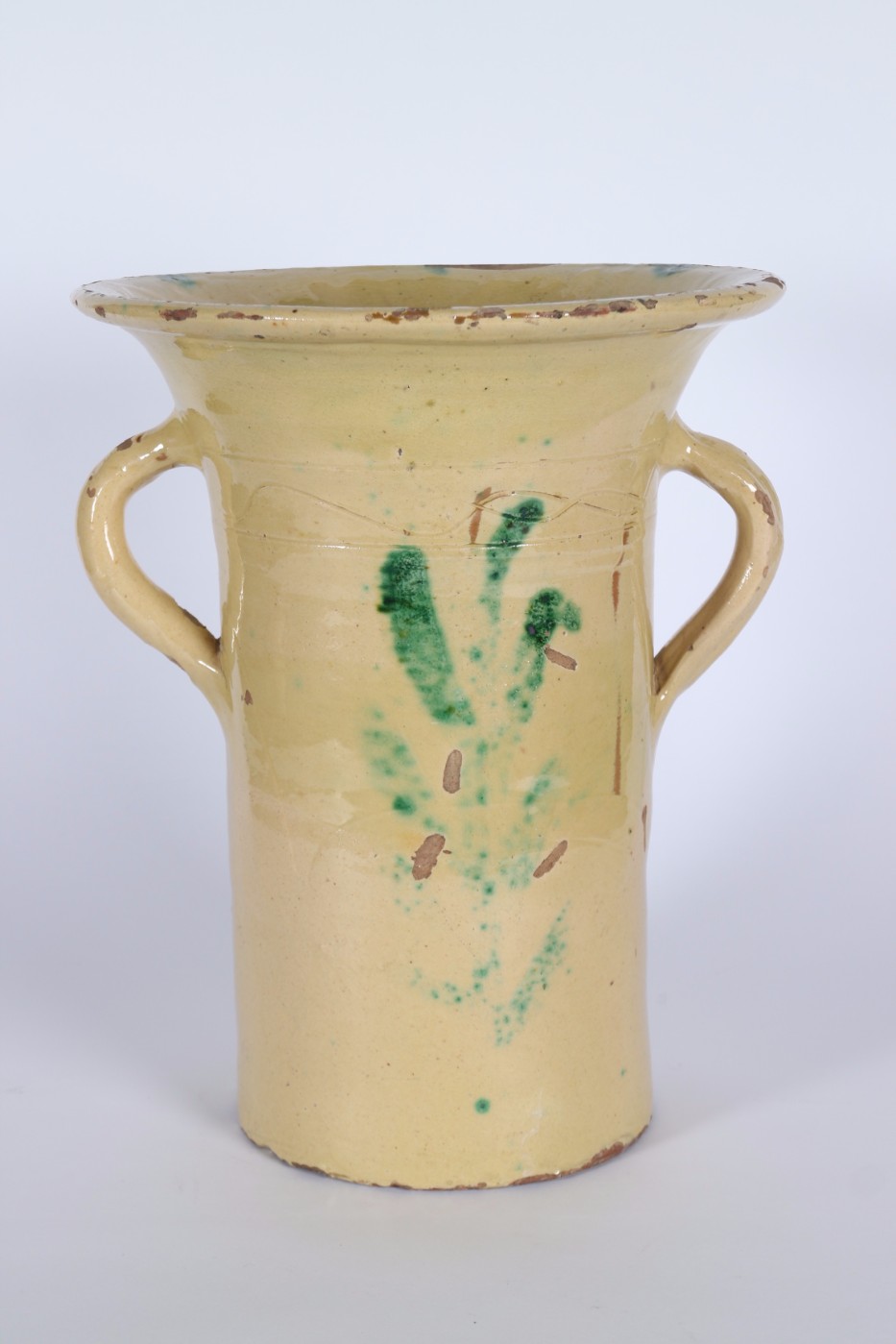 Terracotta pot , French 19th cent.