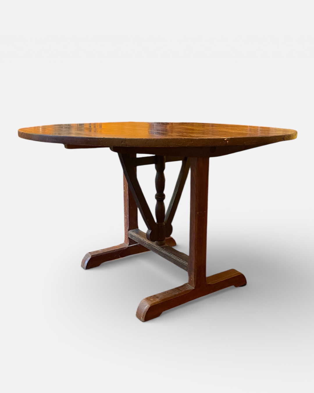 19th Century wine table with a beautiful top