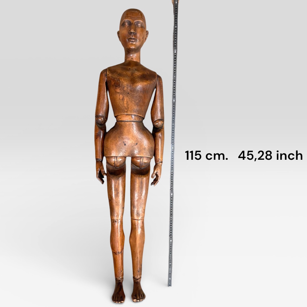 19th century wooden mannequin   