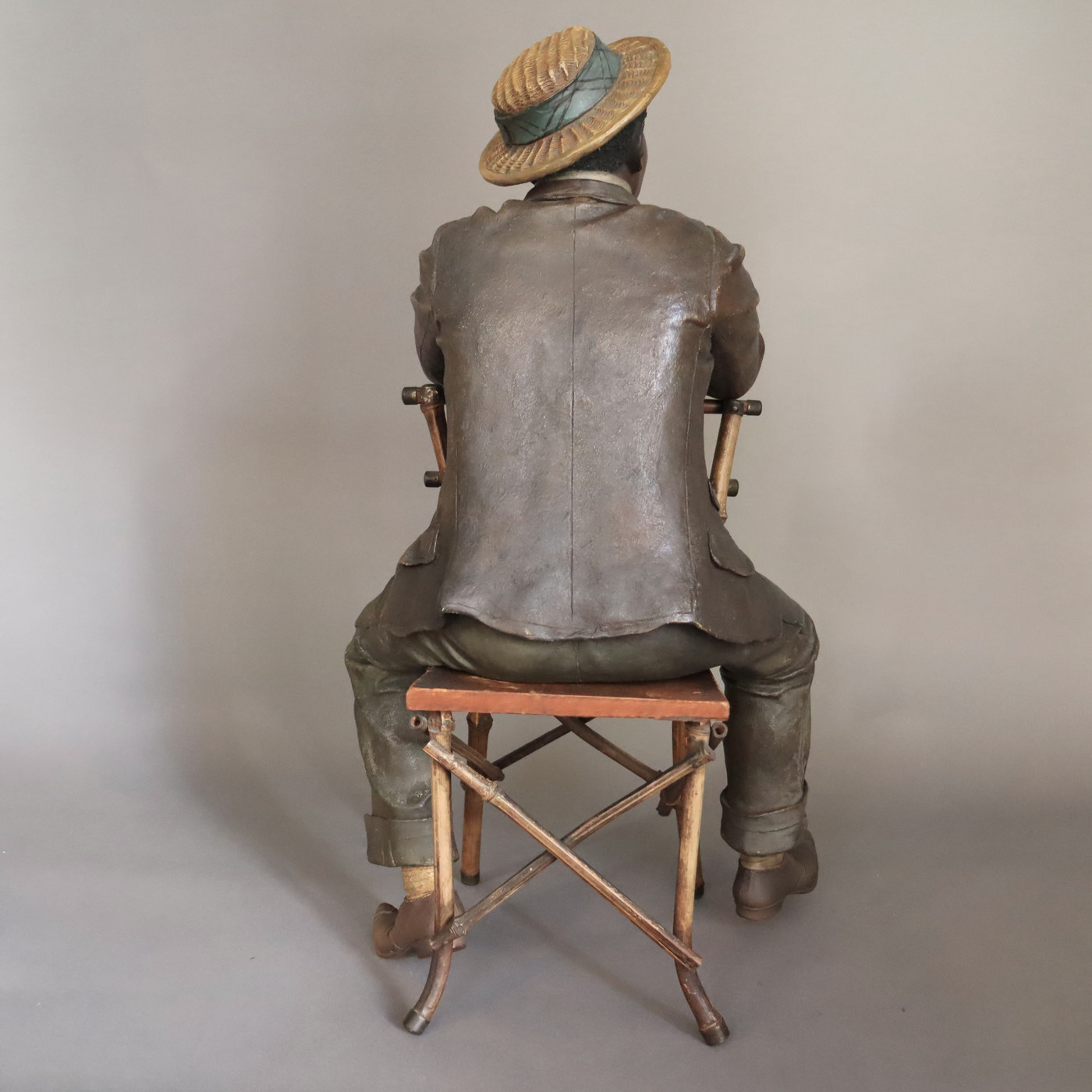 Austrian terracotta figure from johann Maresch , late 19th century