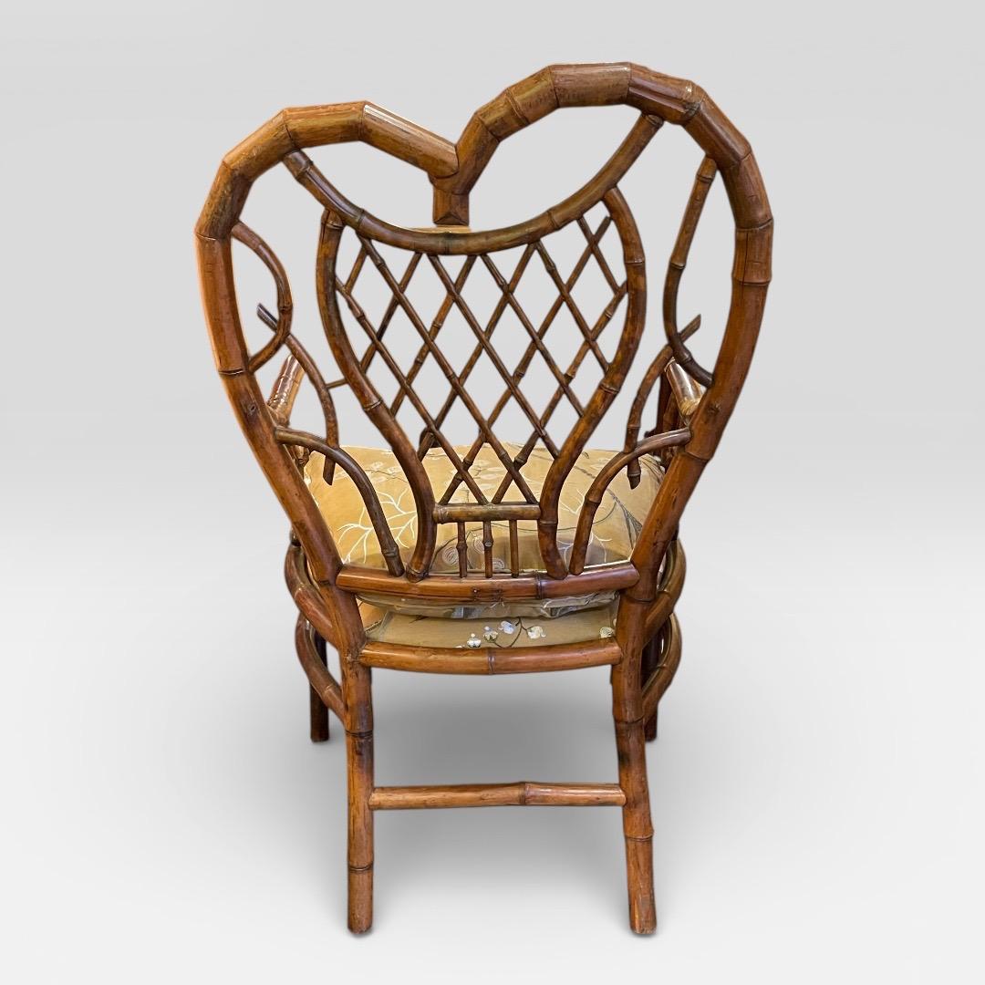 Bamboos armchair , French , circa 1900