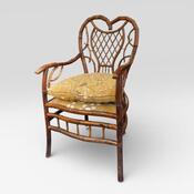 Bamboos armchair , French , circa 1900