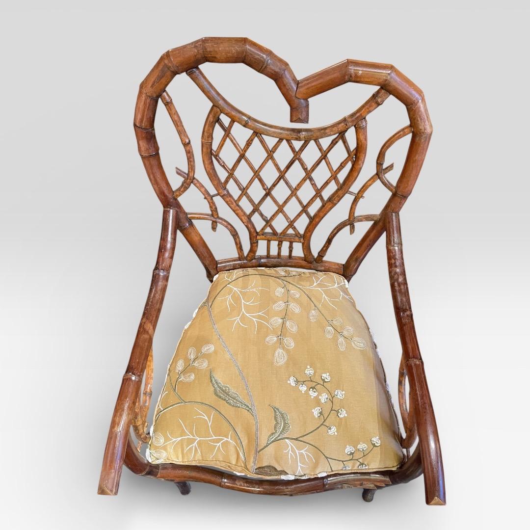 Bamboos armchair , French , circa 1900