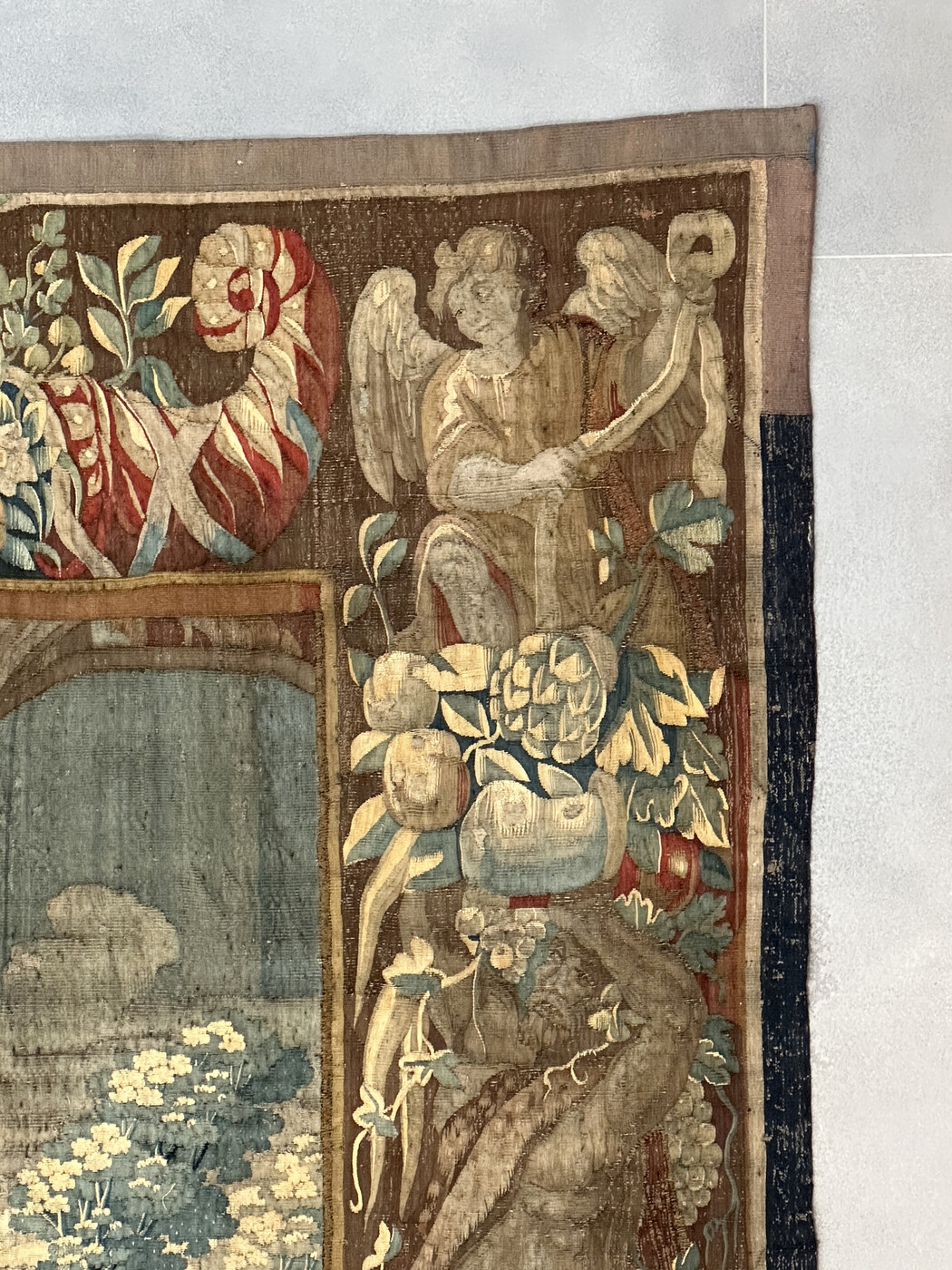 Flemisch tapestry made in Antwerp by Jacob Wauters ( 1618-1660 )