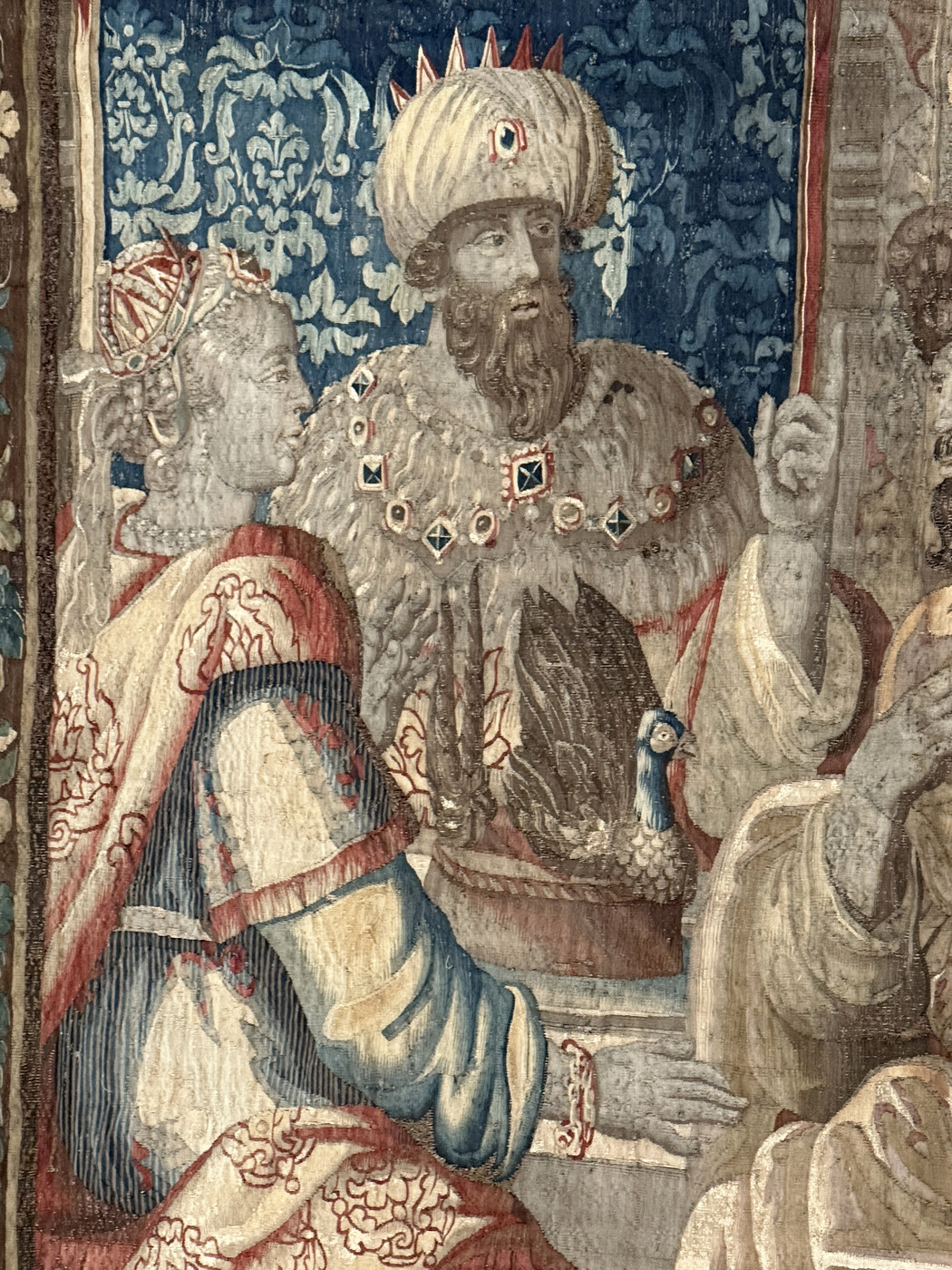 Flemisch tapestry made in Antwerp by Jacob Wauters ( 1618-1660 )