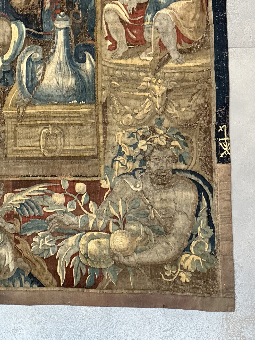 Flemisch tapestry made in Antwerp by Jacob Wauters ( 1618-1660 )