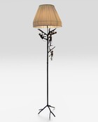Floor lamp in bronze