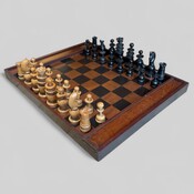Mahogany Chess and checkerboard circa 1930