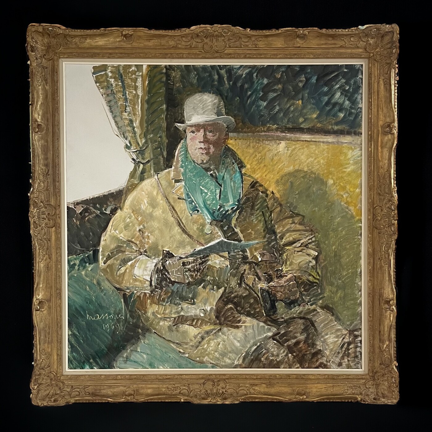Paining , oil on canvas? Massonet ,1969
