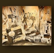 Painting , oil on canvas , Claire Vanhoutte