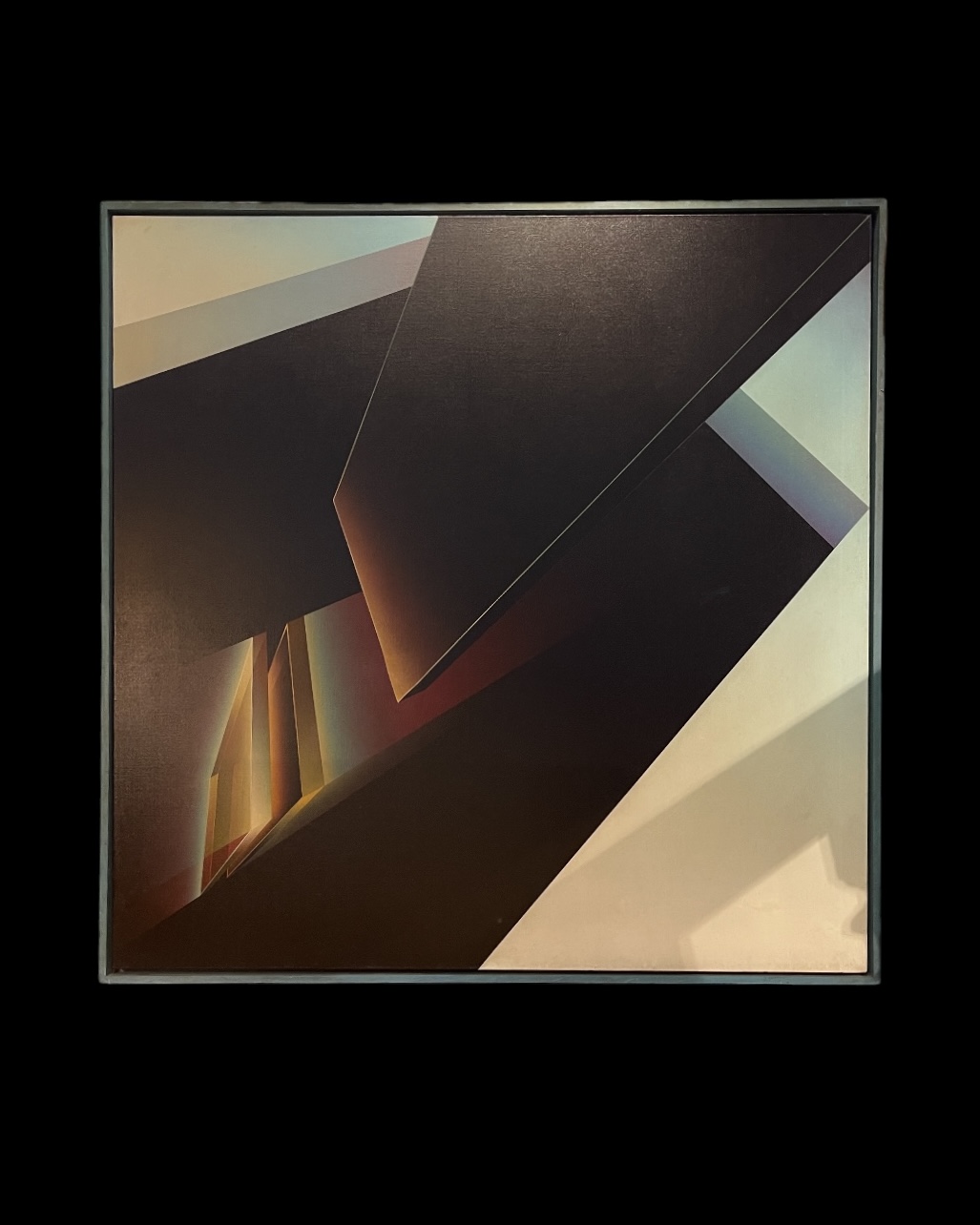 Painting , oil on canvas , M. Defert 1976
