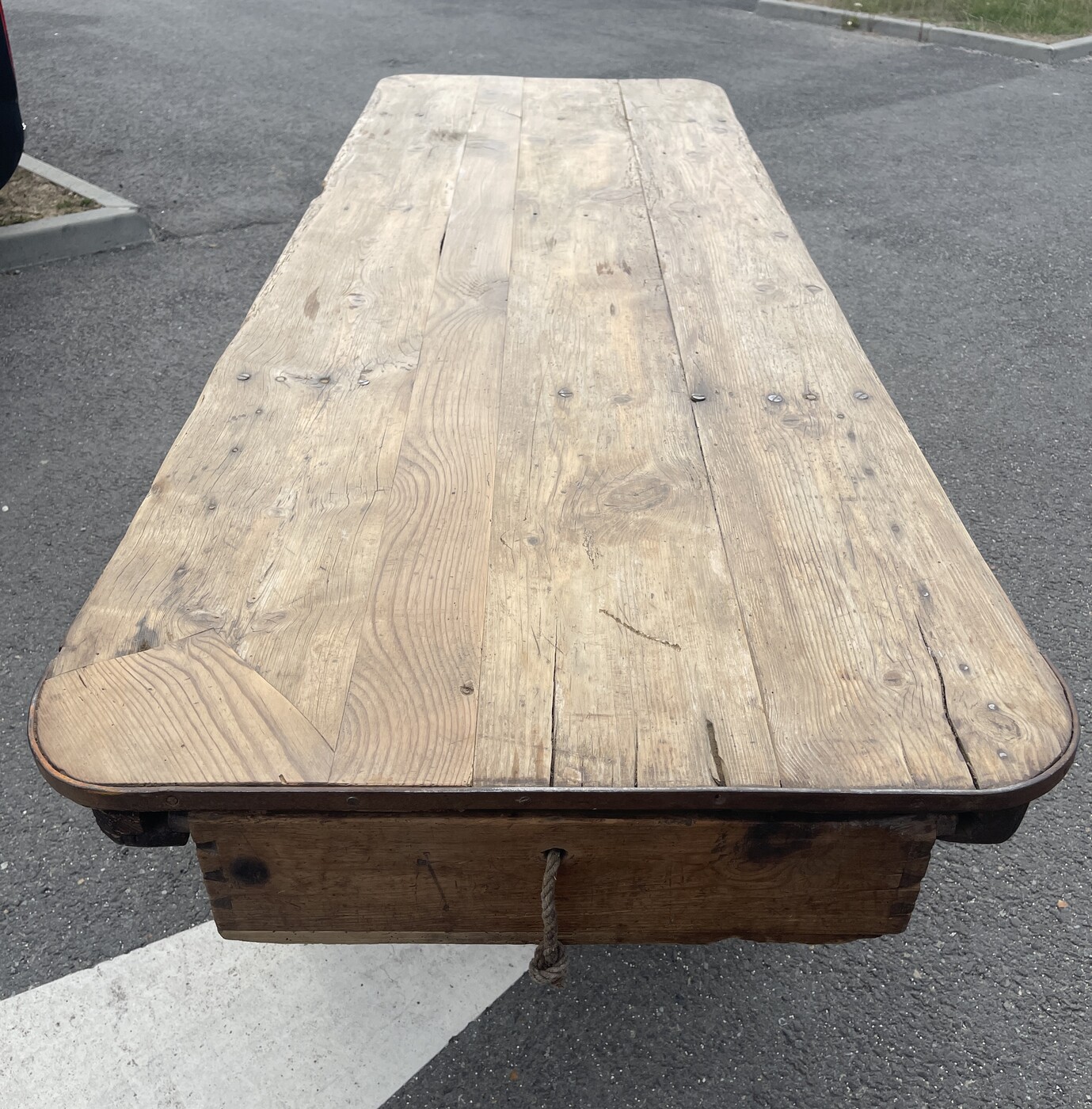 Pine Spanish table circa 1800