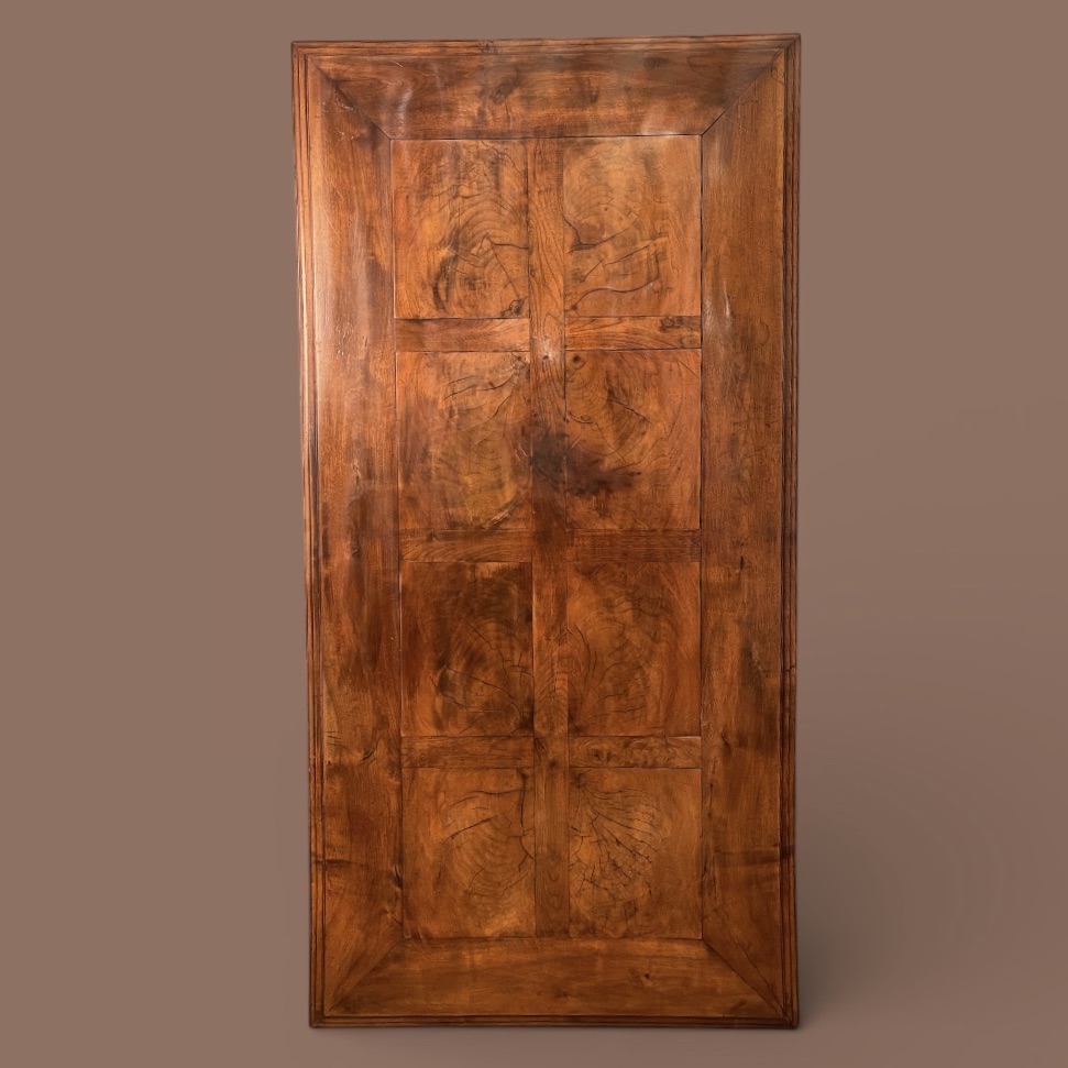 Walnut coffeetable with 19th century tabletop