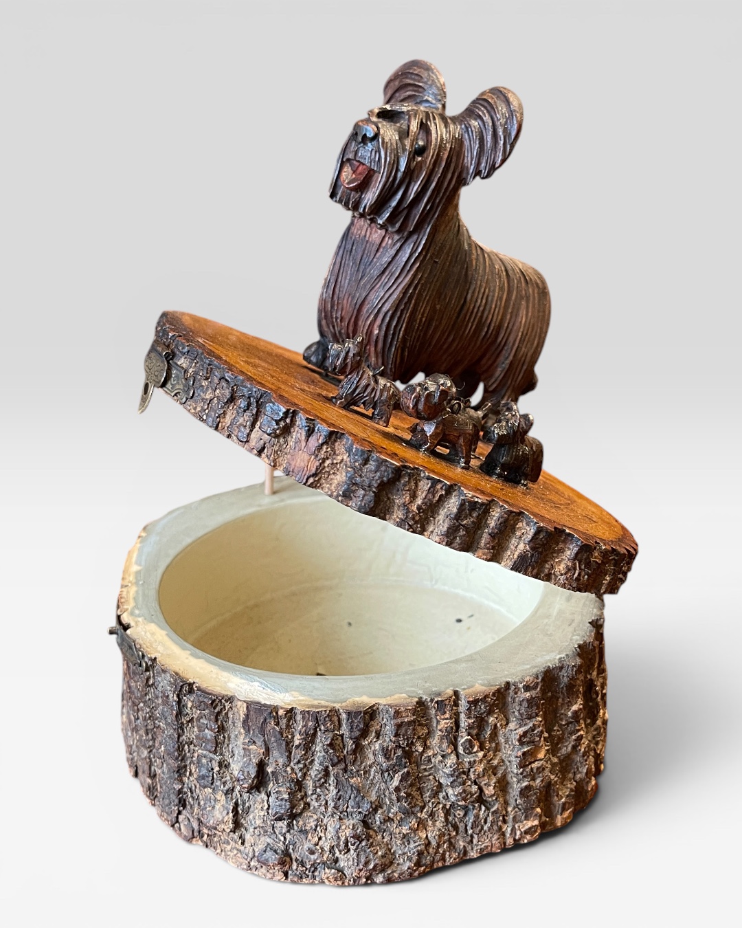 Wooden box , late 19th century